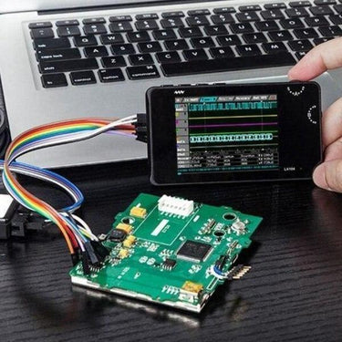 LA104 Portable Logic Analyser 100MHz 4ch 8MB Onboard Flash Storage Oscilloscope from NSE Imports #2.